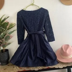 judith mason blue dress Jessica Howard Women's Size 14P Navy Solid Jumper main image 1